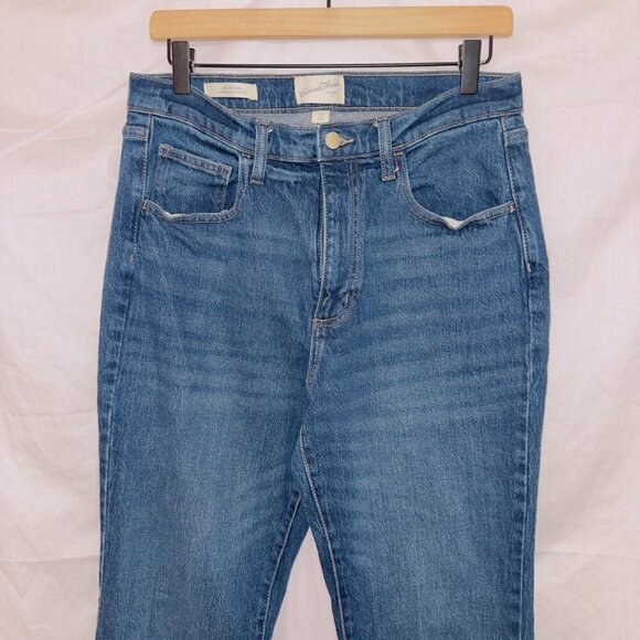 Universal Thread Dark Wash Denim High Rise Flare Jeans size 10 - Picture 3 of 7